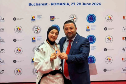 Bilecikli milli judocudan Balkan Şampiyonası’nda bronz madalya
