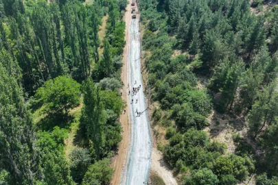 Uşak Belediyesi üst yapı çalışmalarına aralıksız devam ediyor
