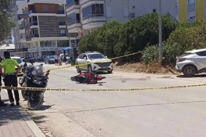 Otomobil ile çarpışan motosikletin genç sürücüsü hayatını kaybetti
