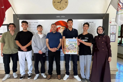 Bayburt Lisesinde toplanan elektronik atıklar geri dönüşüme gönderildi

