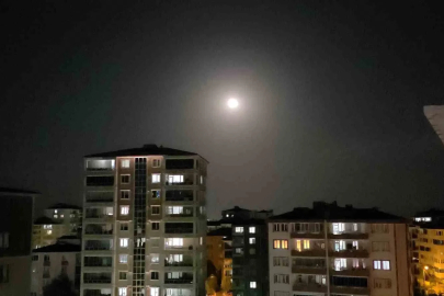 Çilek Dolunayı Edirne semalarını aydınlattı
