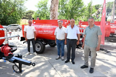 Sarıgöl’de üç mahalleye yangın tankeri desteği
