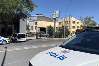 Konya’da metal fabrikasında patlama paniğe neden oldu
