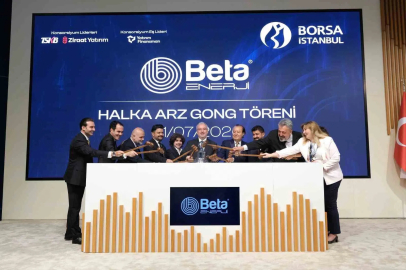 Borsa İstanbul’da gong Beta Enerji için çaldı
