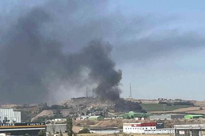 Tekirdağ’da atık tesisinden kara dumanlar yükseldi
