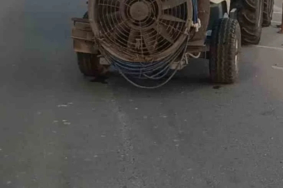 Traktörden düşen kadın hayatını kaybetti
