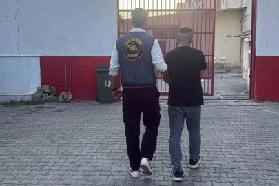 Germencik’te hırsızlık suçundan aranan hükümlü yakalandı
