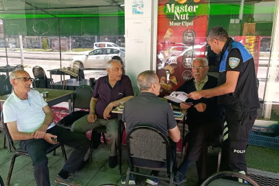 Erzurum polisi sahada: "Dadaş Kemer Takar, Her Söze Kanmaz"
