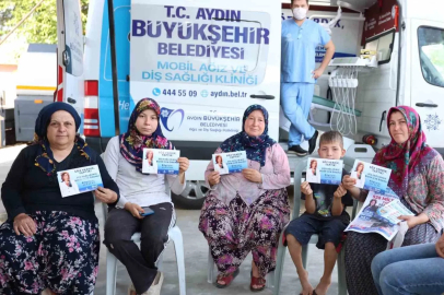 Aydın Büyükşehir’in mobil diş klinikleri hizmete devam ediyor
