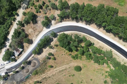 Büyükşehir, Osmangazi’nin Dağakça yolunu yeniledi
