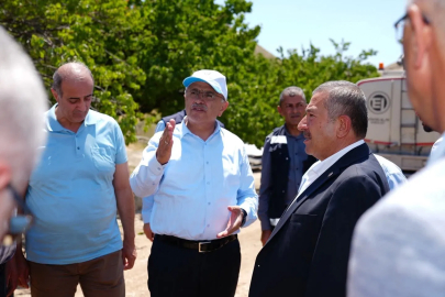 Başkan Er ve Bozkurt, Darende’de yol çalışmalarını inceledi
