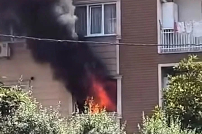 Bursa’da ev alevlere teslim oldu

