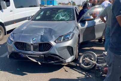 Şanlıurfa’da otomobille motosiklet çarpıştı: 2 yaralı
