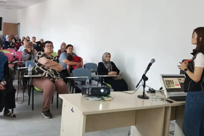 Nazilli’de kadın sağlığı, narkotik ve mahremiyet konularında eğitim verildi

