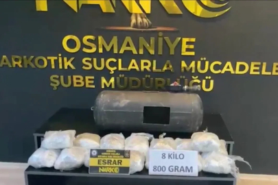 LPG tankına gizlenen 8 kilo 800 gram esrar ele geçirildi: 2 tutuklama
