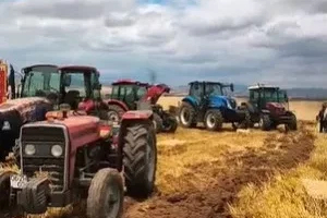 Arazi yangını köy sakinlerinin müdahalesiyle kontrol altına alındı
