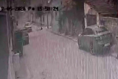 Eskişehir’de 6 yaşındaki bisikletli çocuk ile aracın çarpıştığı kaza kameralara anbean yansıdı
