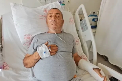 Tur otobüsünün sıkıştırdığını iddia ettiği motosiklet sürücüsü ağır yaralandı
