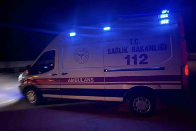 Sahte plakalı araçla kaçarken bekçiye çarpan şüpheli yakalandı

