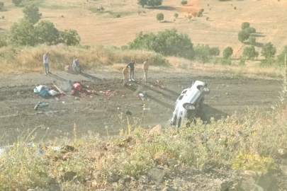 Kamyonet şarampole yuvarlandı: 4 yaralı

