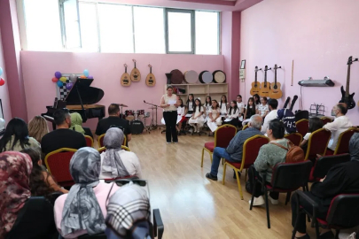 Pursaklar’da bir yıllık emek melodilere dönüştü
