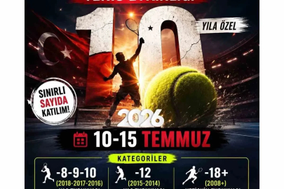 Muğla’da 15 Temmuz’a özel tenis turnuvası düzenlenecek
