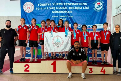 Körfez Gençlerbirliği yüzmede 21’i birincilik olmak üzere 29 madalya kazandı
