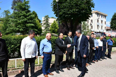 Yeni Vezirköprü Kaymakamı Yıldız’a karşılama
