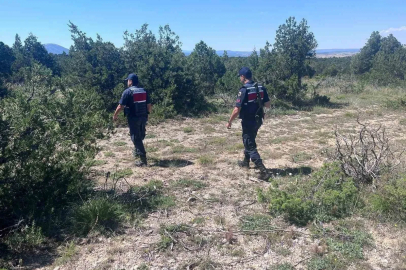 Kütahya’da orman yangınlarına karşı jandarma teyakkuza geçti
