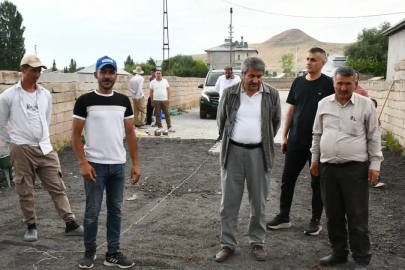 Başkan Abdulhalik Taşkın, çalışmaları yerinde inceledi
