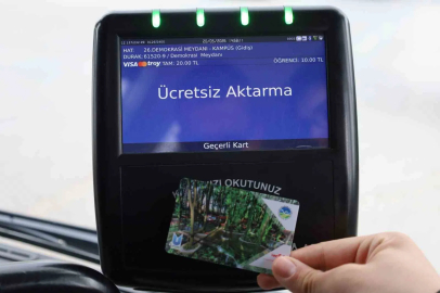 Sakarya’da toplu taşımada vatandaş dostu "Aktarma" sistemi 514 bin kez kullanıldı
