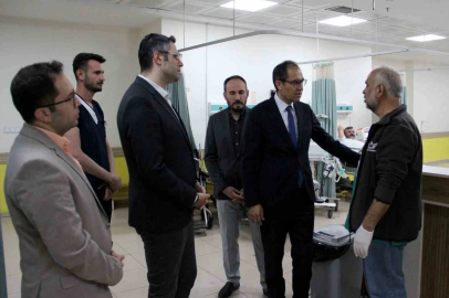 İl Sağlık Müdürü Erşan’dan Kayseri Devlet Hastanesi’nde inceleme
