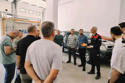 Elazığ’da enkazda arama kurtarma eğitimleri
