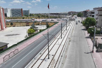 Başkan Altay: "Adliye-Şehir Hastanesi tramvay uzatma hattında test sürüşleri öncesi son aşamaya geldik"

