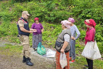 Ordu’da jandarmadan kadınlara KADES tanıtımı
