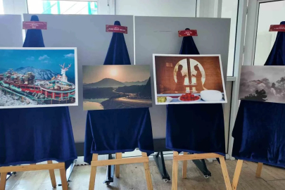 Fethiye’de ‘’Dağlar ve Denizler Yeşeriyor’’ sergisine yoğun ilgi
