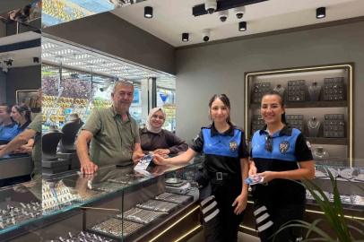 Çankırı’da kuyumculara "dolandırıcılık" bilgilendirilmesi
