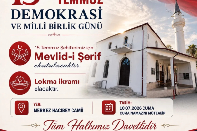 Köyceğiz’de Mevlid-i Şerif programı gerçekleşecek
