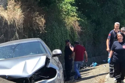 Giresun’da otomobil ile motosiklet çarpıştı: 1 ölü,3 yaralı
