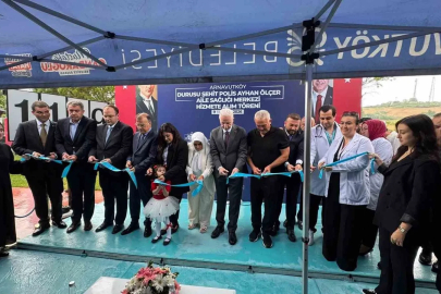 Durusu Şehit Polis Ayhan Ölçer Aile Sağlığı Merkezi hizmete açıldı
