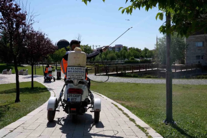 Elazığ’da ilaçlama çalışmaları sürüyor
