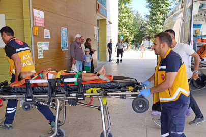 2’nci katın balkonundan düşen 4 yaşındaki Sıraç yaralandı