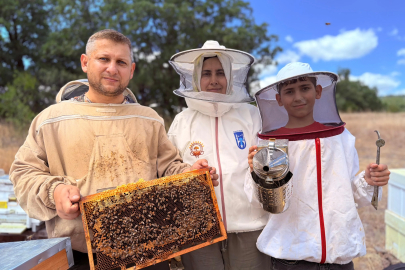 Pandemide 2 kovanla başladığı arıcılıkta 180 kovanlık işletme kurdu