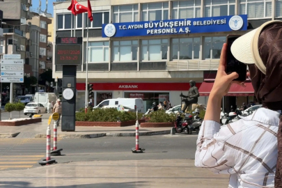 Aydın'da sıcaklık 5 dakikada 3 derece arttı