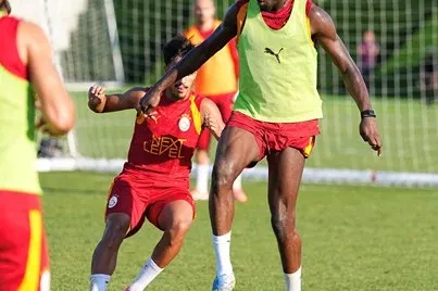 Galatasaray, günü çift antrenmanla tamamladı