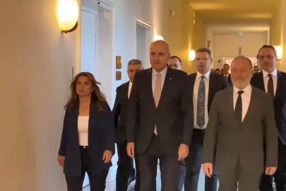 TBMM Başkanı Kurtulmuş, DEM Parti'yi ziyaret etti