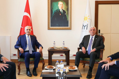 TBMM Başkanı Kurtulmuş, Dervişoğlu ile görüştü