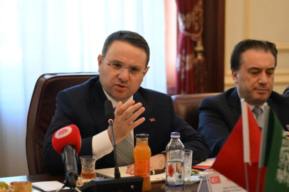 Bakan Gürlek, Suudi mevkidaşı ile bir araya geldi 