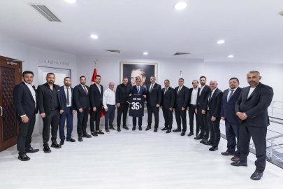 Karşıyaka yönetiminden Cemil Tugay ziyareti