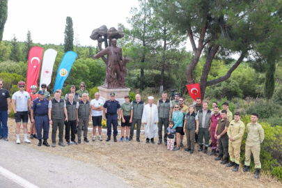 Çanakkale'de orman yangınında şehit olan bölge müdürü törenle anıldı